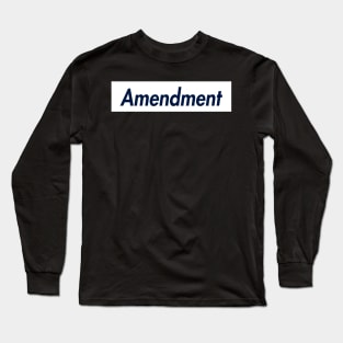 SUPER AMENDMENT LOGO Long Sleeve T-Shirt